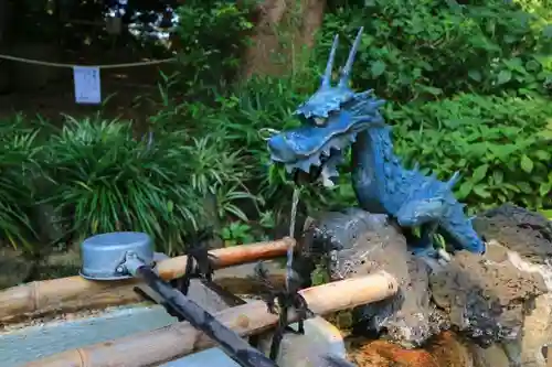 葛原岡神社の手水舎