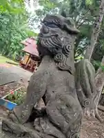 花岡神社の狛犬