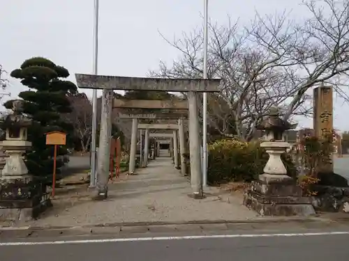 有田神社の鳥居