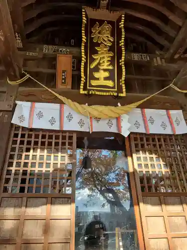 阿邪訶根神社の本殿・本堂