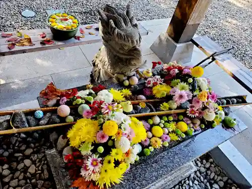 滑川神社 - 仕事と子どもの守り神の手水