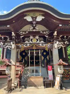 諏訪神社の本殿・本堂