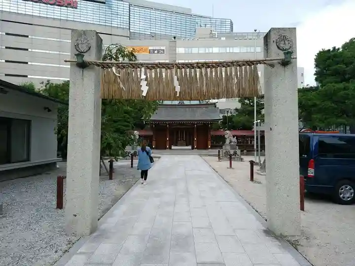 警固神社の鳥居