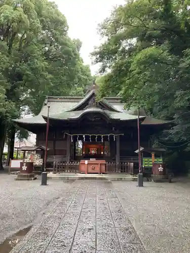 谷保天満宮の本殿・本堂