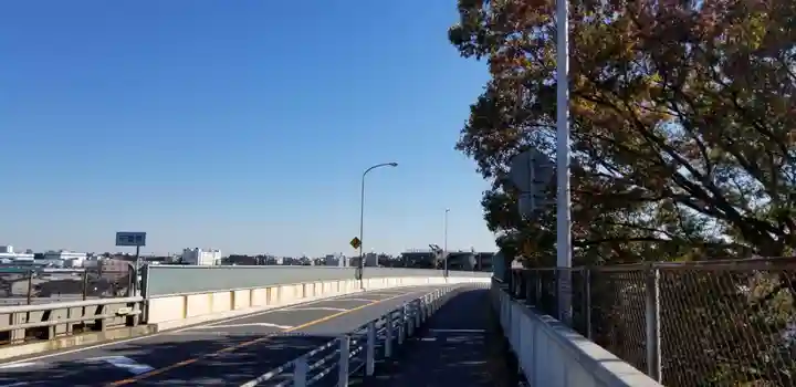 鵜森稲荷神社の周辺