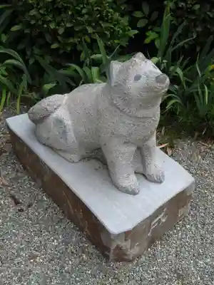 出雲大社相模分祠の狛犬