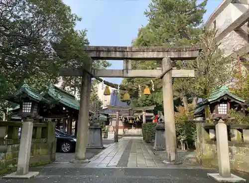 安江八幡宮の鳥居