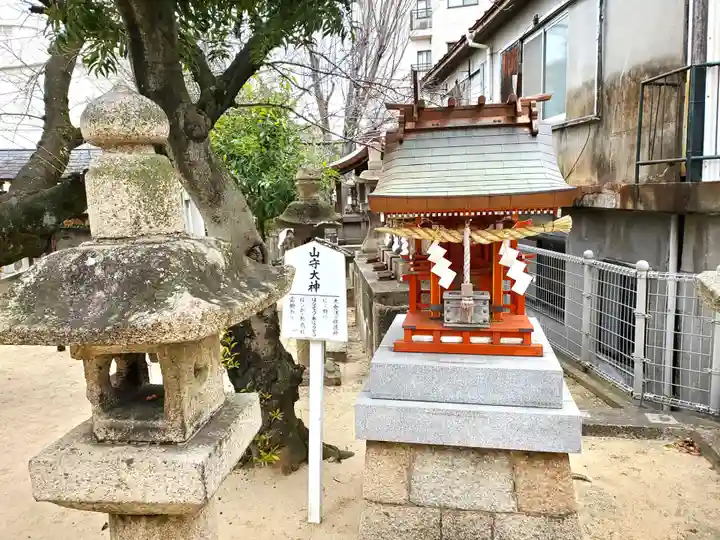 打出天神社の末社・摂社