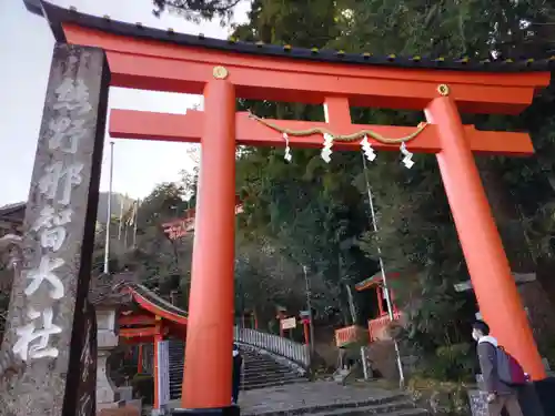 熊野那智大社の鳥居