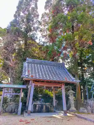 神明社（祖父江神明社）の手水舎