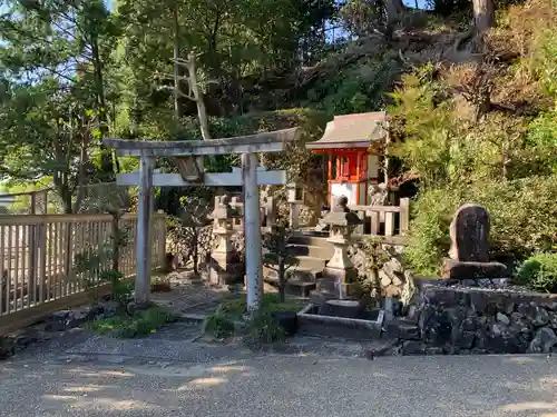 三室戸寺の鳥居