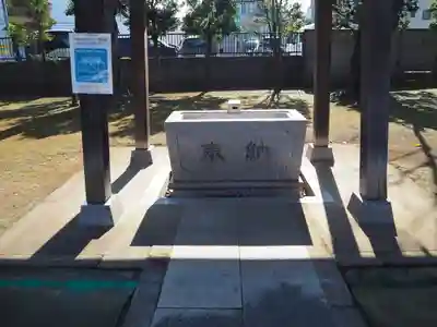 北野八幡神社の手水舎