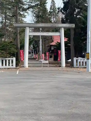 長沼神社の鳥居