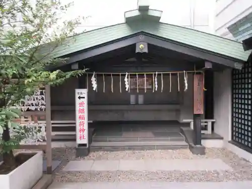 築土神社の本殿・本堂