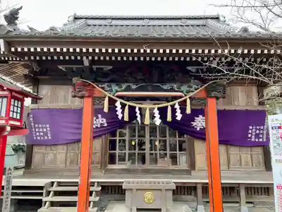 龍ケ崎八坂神社の本殿・本堂