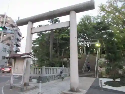 意富比神社の鳥居