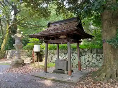 阿伎留神社の手水舎