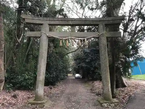 子安神社の鳥居