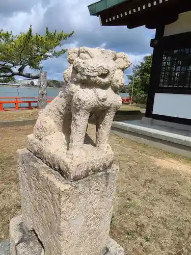 常盤神社の狛犬