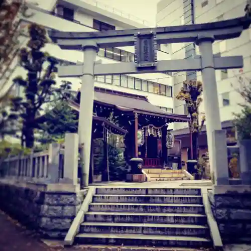 太田姫稲荷神社の鳥居