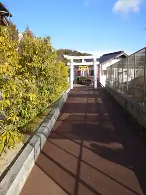 岩国白蛇神社の鳥居