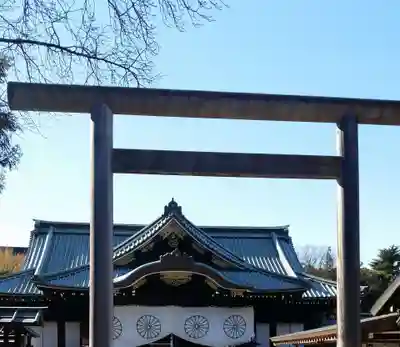 靖國神社の鳥居