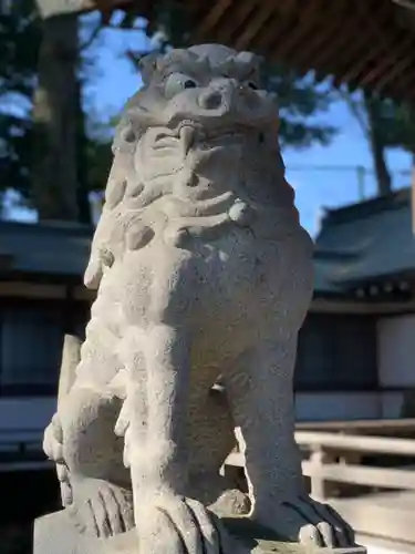 小室浅間神社の狛犬