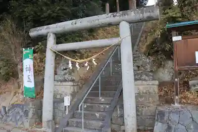 阿久津「田村神社」(郡山市阿久津町)旧社名:伊豆箱根三嶋三社の鳥居