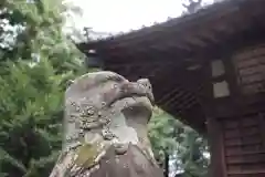 楡山神社の狛犬