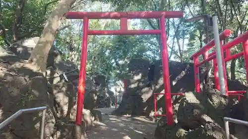 長霊神社の鳥居