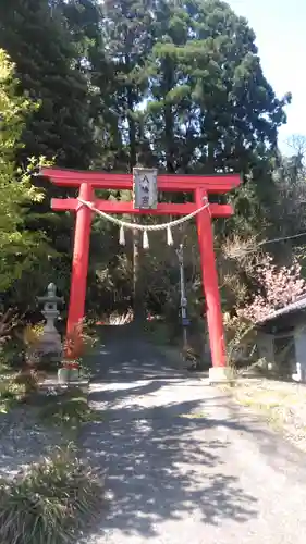 若宮八幡社の鳥居