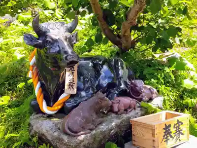 湯殿山神社(出羽三山神社)の狛犬