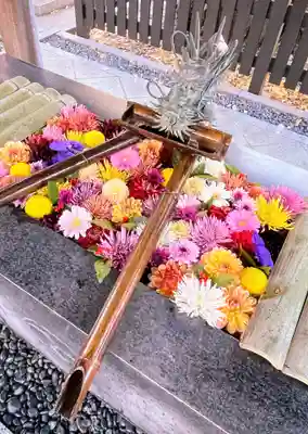 熊野神社の手水舎
