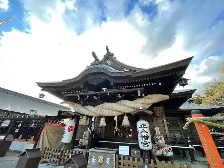 正八幡宮の本殿・本堂