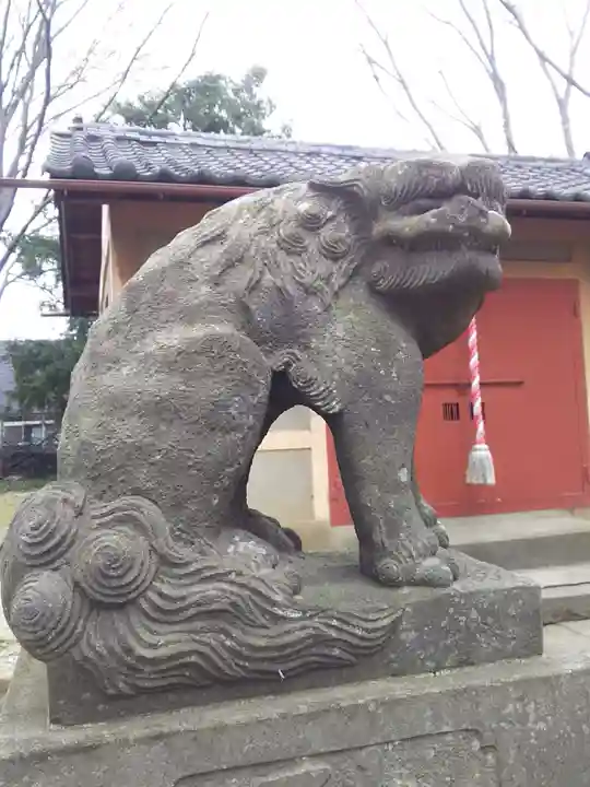 身代神社の狛犬