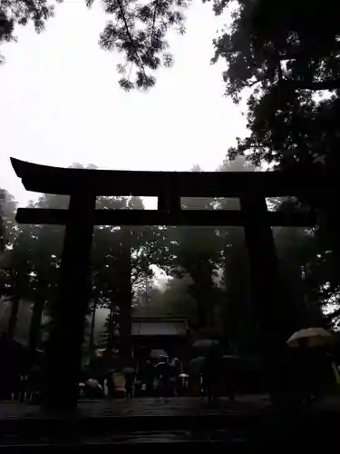 日光東照宮の鳥居