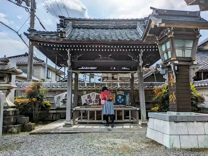菅原神社の手水舎