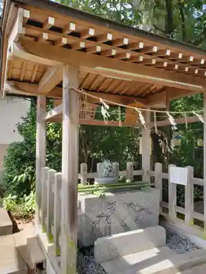 須天熊野神社の手水舎