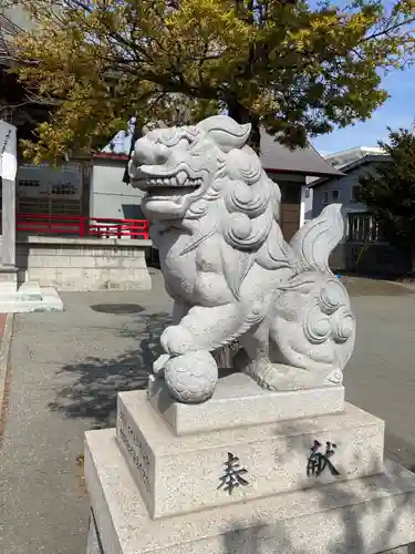 相馬神社の狛犬