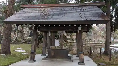 上川神社頓宮の手水