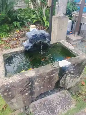 心月寺の手水舎