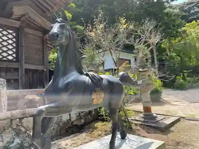 古熊神社の狛犬