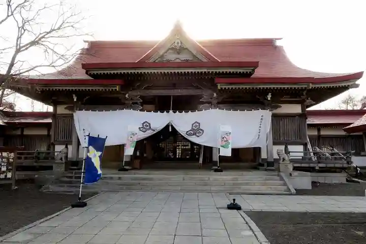 釧路一之宮 厳島神社の本殿・本堂