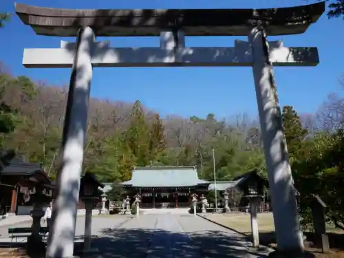 山梨縣護國神社の鳥居