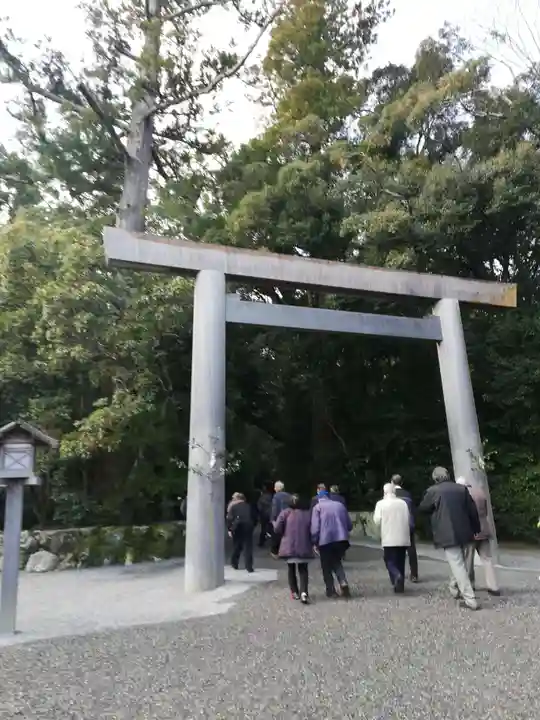 伊勢神宮外宮(豊受大神宮)の鳥居