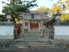 松山神社の鳥居