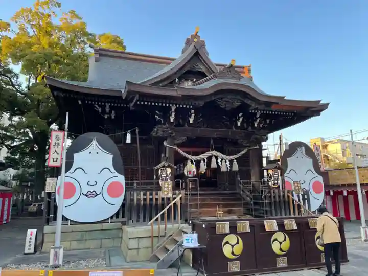 溝口神社の本殿・本堂