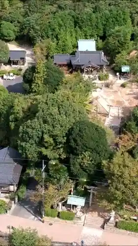 周防國総社宮 佐波神社の景色