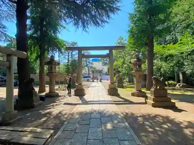 品川神社の鳥居