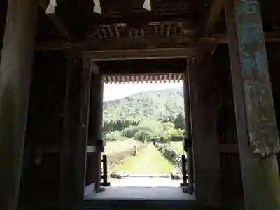 若狭神宮寺の山門・神門